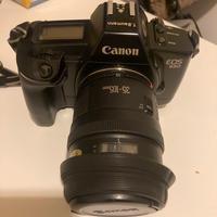 Canon eos 650 con obiettivo 35-105