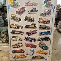 4 STAMPE AUTO D' EPOCA