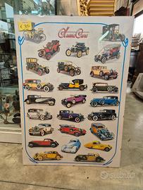 4 STAMPE AUTO D' EPOCA