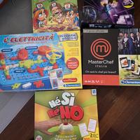 Stock giochi in scatola