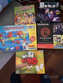 Stock giochi in scatola