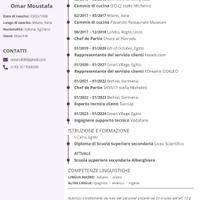 Chef de partie - capopartita - cuoco