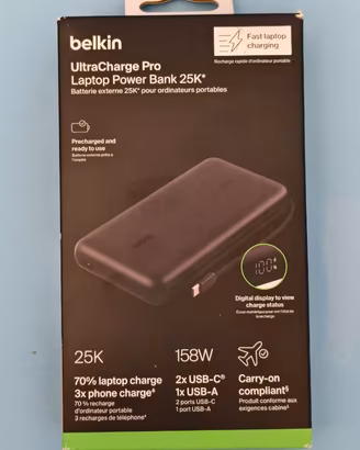 POWER BANK Belkin Ultra Charge Pro 25.000mAh