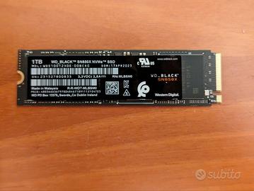 SSD NVME WD-BLACK SN850X 1TB 7300 MBPS per ps5