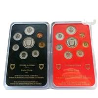 2 divisionali svizzeri Monete Blister Rosso e Nero