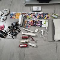 Nintendo wii completa di accessori e giochi