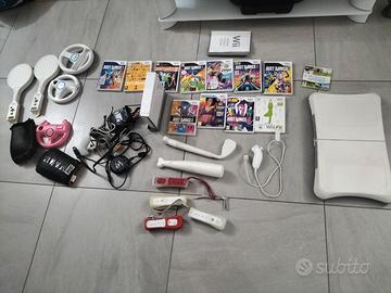 Nintendo wii completa di accessori e giochi
