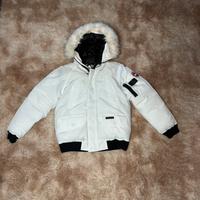 Giacca canada goose bianca