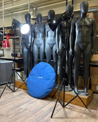 SET FOTOGRAFICO CUBELITE CON DUE FARETTI