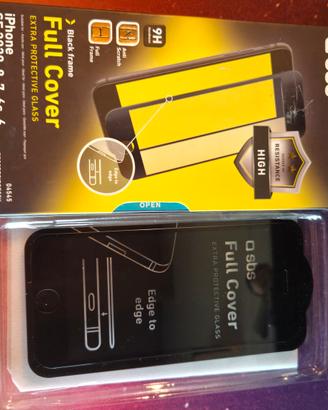 Pellicola vetro  Temperato fullcover iphone se2020