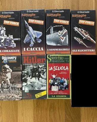 Lotto n. 7 vhs nuove sigillate