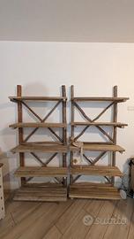 splendida libreria/scaffalatura in legno
