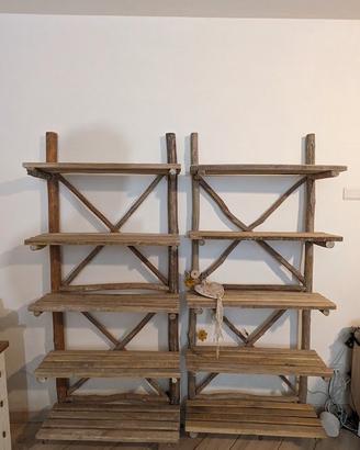 splendida libreria/scaffalatura in legno