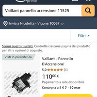 Ricambi caldaia vaillant