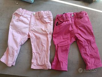 Lotto 2 pantaloni Armani junior taglia 2 anni