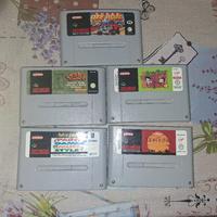 giochi supernintendo vintage