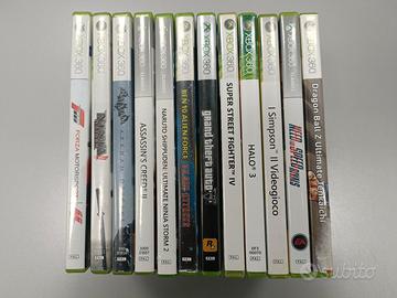 12 giochi XBOX 360 tra cui GTA V