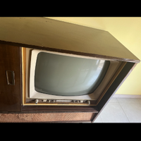Mobile vintage porta TV più radio più giradischi