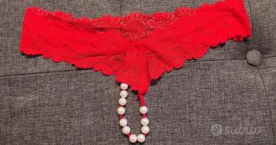 intimo donna lingerie rossa