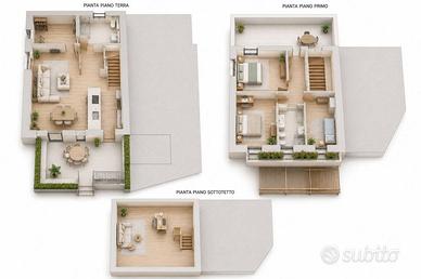 Villa di 136 m² con 3 locali a Venezia