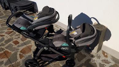 Passeggino Trio Gemellare Peg Perego YPSI Grey ✅