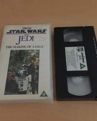 Videocassetta Star Wars The making of a saga