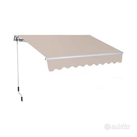 Tenda da Sole 250x200 a Bracci Retrattili Beige