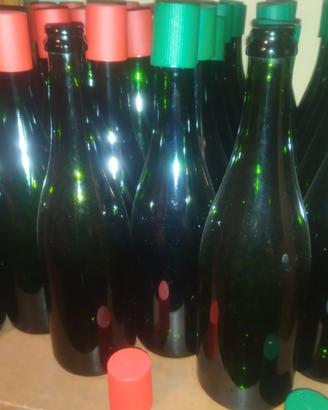 Bottiglie per imbottigliamento vino