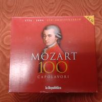 Cofanetto cd audio "mozart 100 capolavori"
