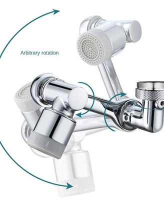 Aeratore Rubinetto Snodabile 1080° Doppio Getto