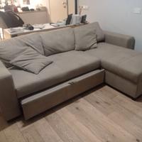 Divano letto con penisola