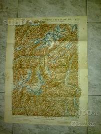 Carta d ' italia del touring club italiano