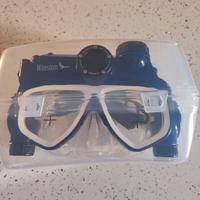 maschera subacquea con  videocamera integrata 