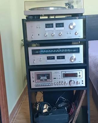 STEREO COMPLETO AMPLIFICATORE, SINTONIZZATORE, REG