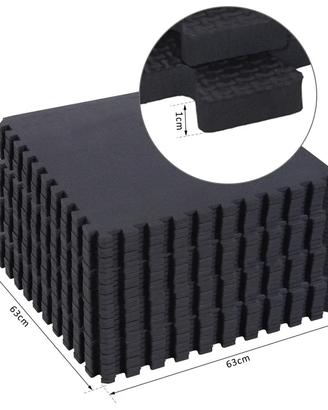 Pavimento Tappeto Puzzle  per Palestra/Gioco 24 pz