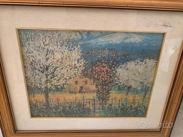 Quadro Paesaggio Abruzzese M Cascella