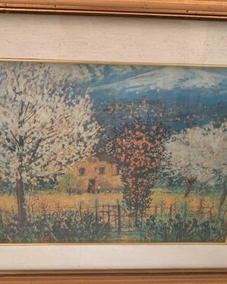 Quadro Paesaggio Abruzzese M Cascella
