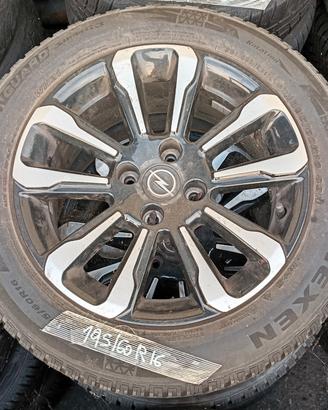 GOMME COMPLETE DI CERCHI IN LEGA 195/60 R16 OPEL C