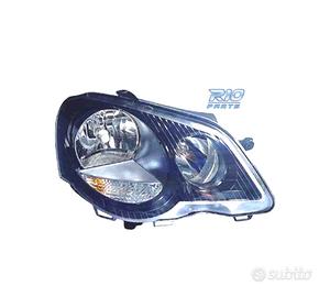 FANALE DESTRO VOLKSWAGEN VW POLO VI 05-09 NERO