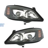 FARI XENON PER OPEL ASTRA G 97-04 FONDO NERO
