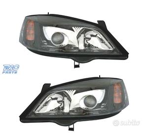 FARI XENON PER OPEL ASTRA G 97-04 FONDO NERO