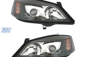 FARI XENON PER OPEL ASTRA G 97-04 FONDO NERO