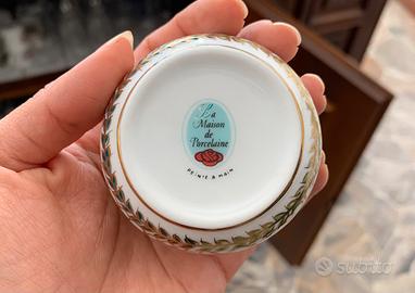 Scatolina in porcellana di Limoges