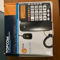 Telefono fisso con pulsante di SOS per anziani