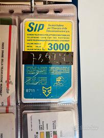 RARA Scheda Telefonica 1987