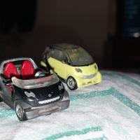 smart crossblade e smart fortwo coupè scala 1:18