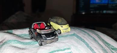 smart crossblade e smart fortwo coupè scala 1:18