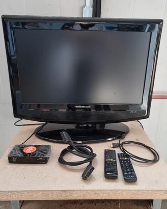 TV LCD 26' NORDMENDE N263LD CON DECODER E CAVI