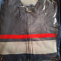 Tuta da uomo felpata taglia forte 9xl