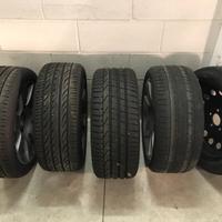 4 ruote completi +ruotino Pirelli 245/40/R18 93y